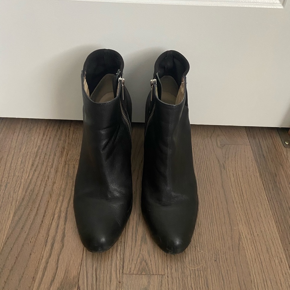 COPY - Michael Kors women’s black wedge booties black 9.5